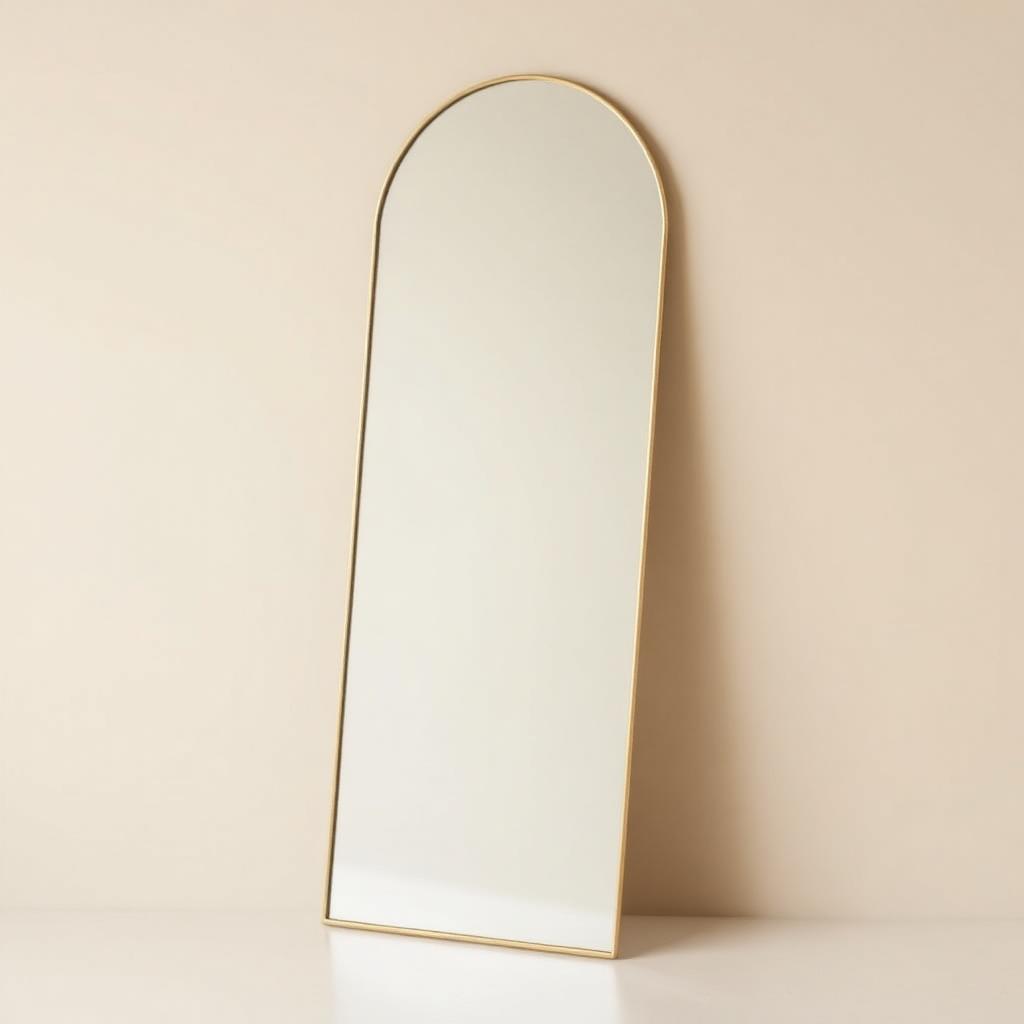 Arched Leaner Floor Mirror