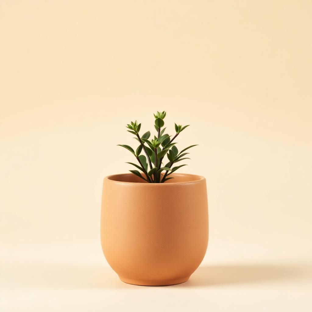 Stoneware Indoor Planter, 10"